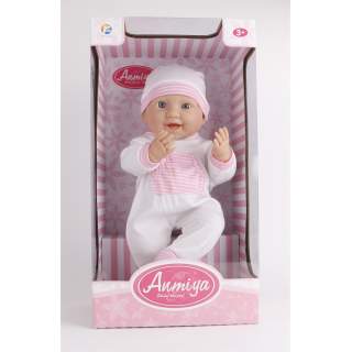 MUñECA BEBE DE GOMA DE 43CM